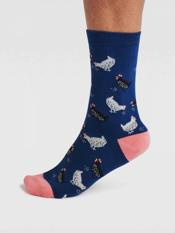 Socken 931 blau