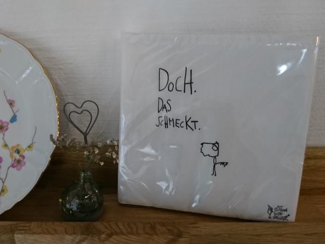 SERVIETTE SCHMECKT DOCH